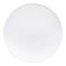 Solid White Organic Round Disposable Plastic Dinner Plates - 10.25" (120 Plates)